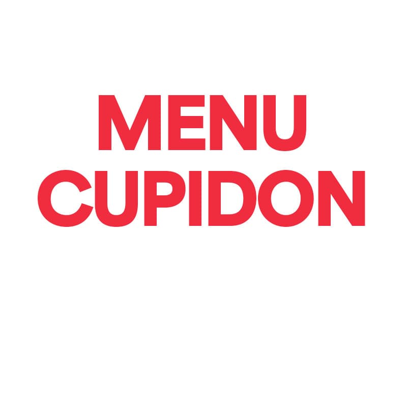 Menu Cupidon 2