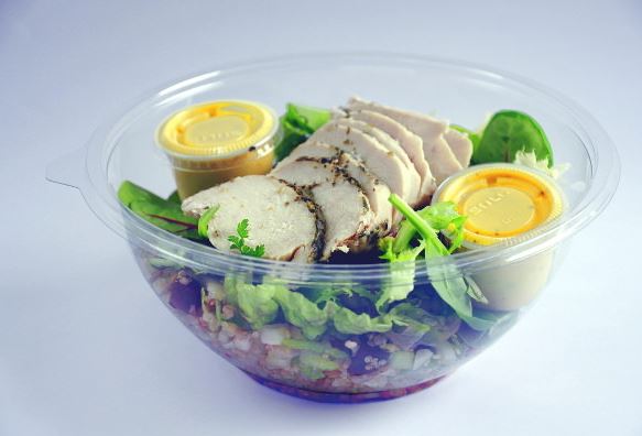 CHICKEN AND HERBS SALAD 400G