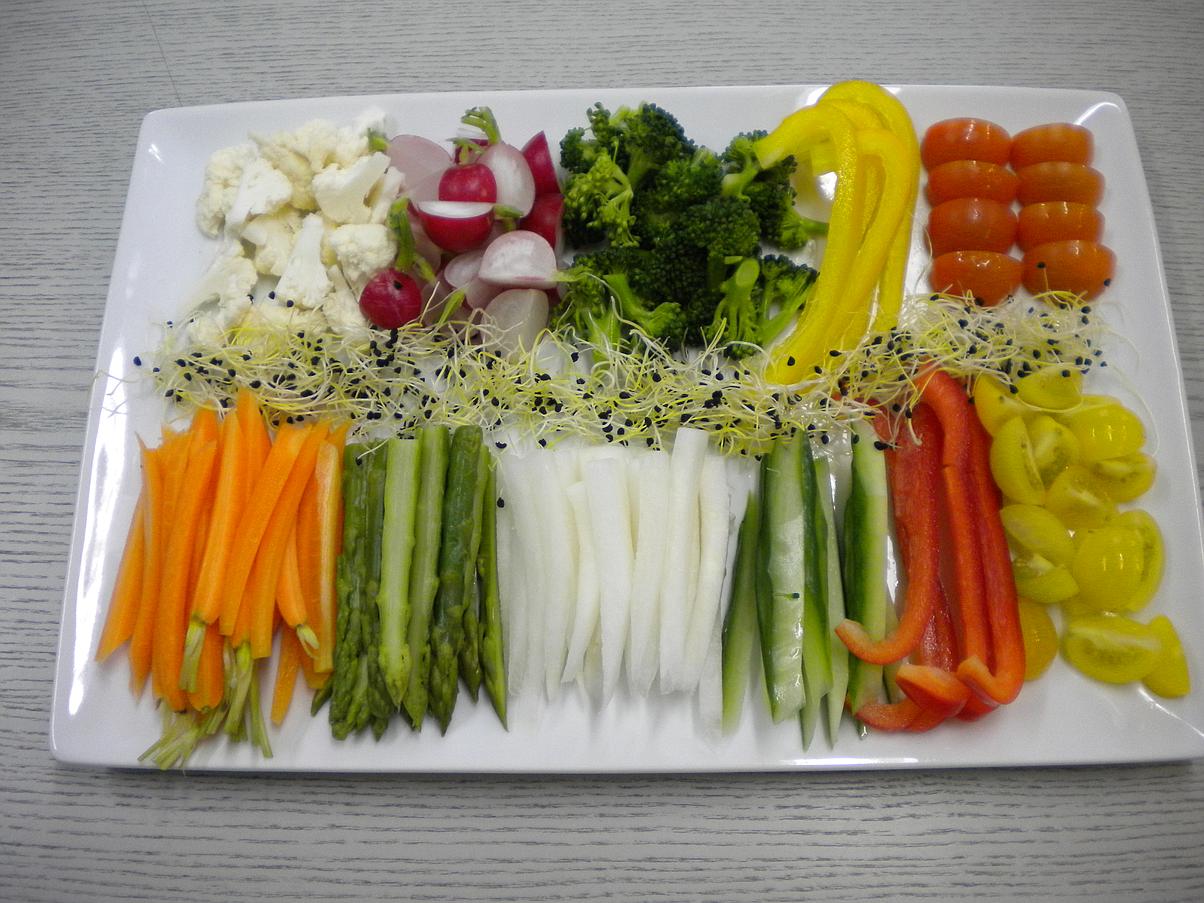 PLATEAU CRUDITES (GF) (V) (prix/pers)