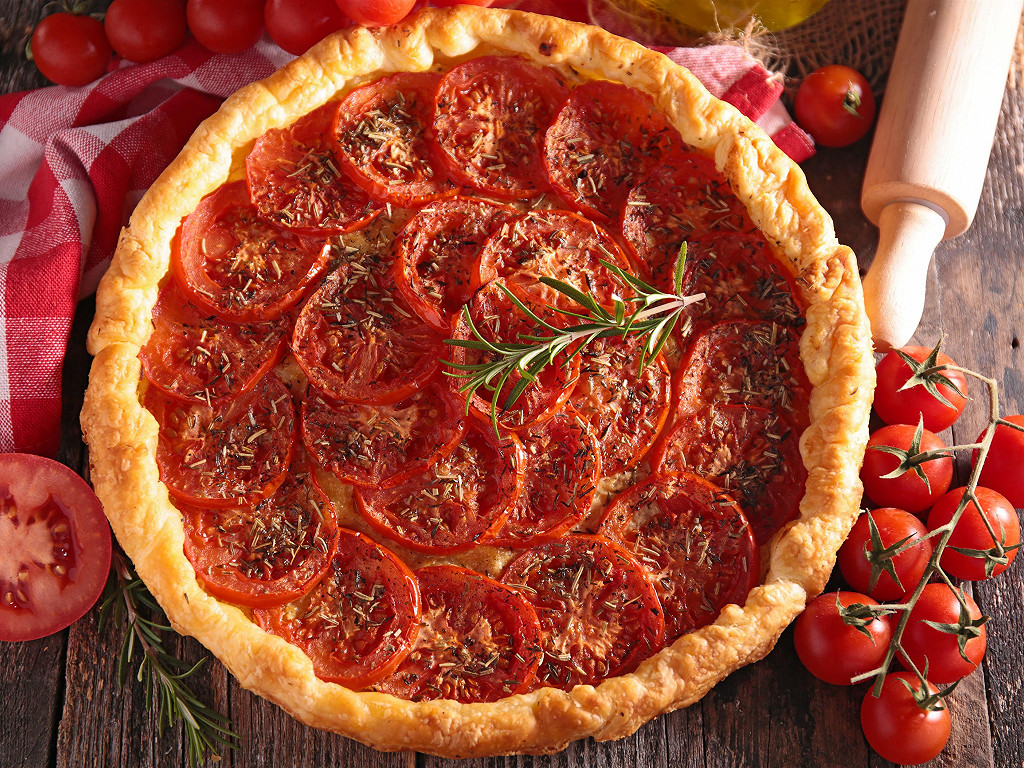 QUICHE A LA COPPA / TOMATES SECHEES / MASCARPONE (1 pers.)