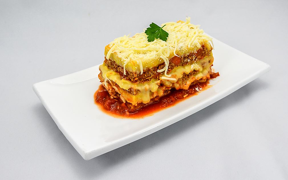 LASAGNA BOLOGNESE / 100% MINCED POULTRY / EMMENTAL CHEESE - 450g