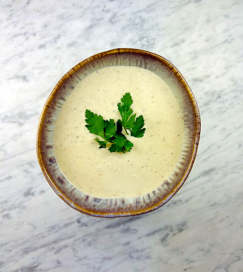 VELOUTE OF WILD MUSHROOMS (1/2 L)