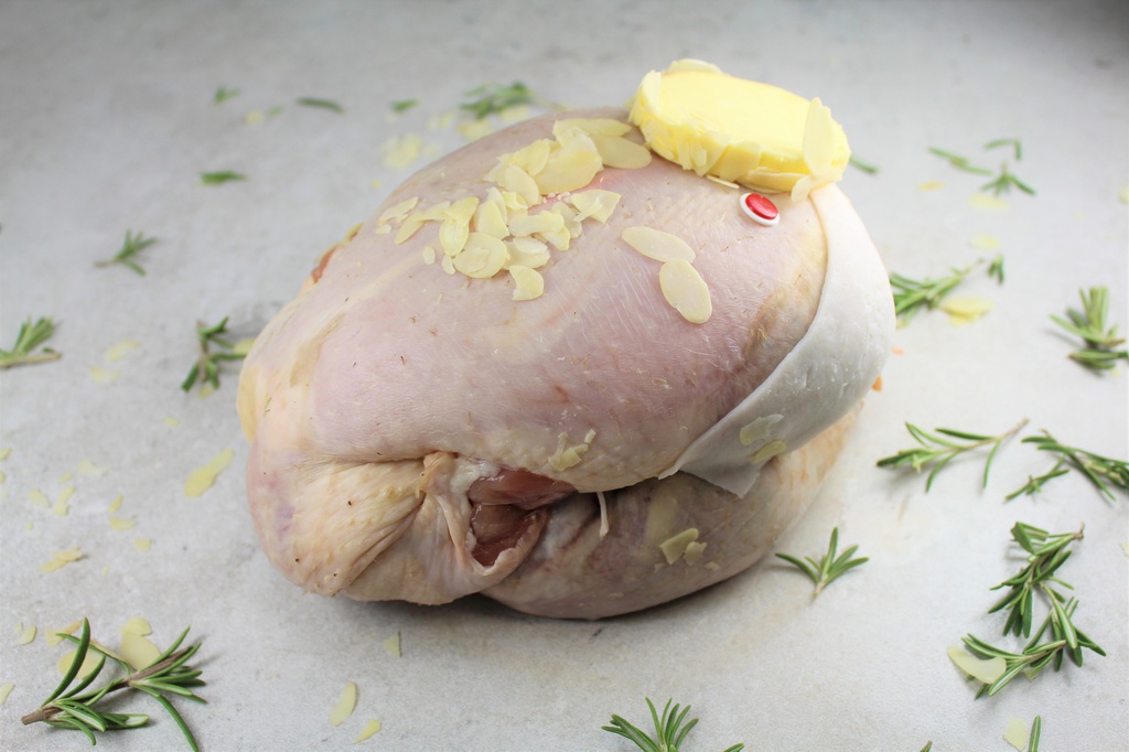 TURDUCKEN 2KG RAUW (TURKEY, DUCK, CHICKEN)  (6-8 PERS. ) 