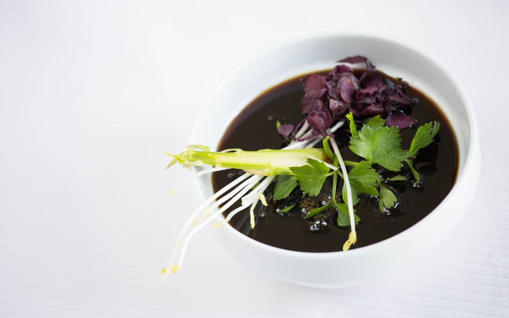 BRUINE SAUS MET HONING EN BALSAMICOAZIJN 400ML