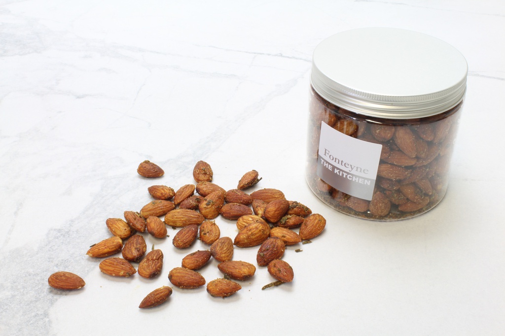 ALMONDS WITH COARSE SALT AND THYME (340g)