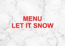 COLD BUFFET LET IT SNOW (price / person)