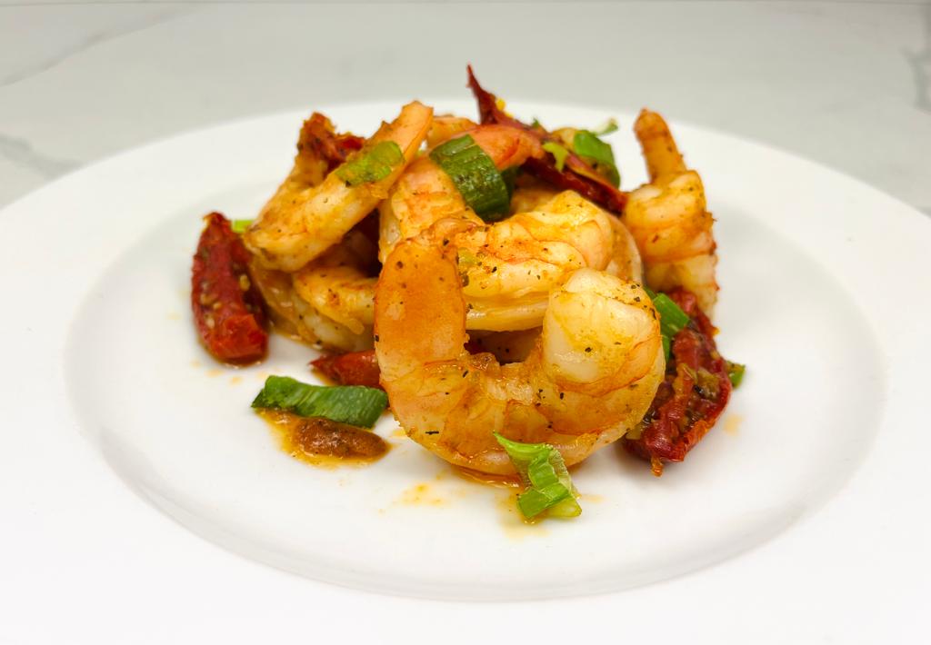 SCAMPI / ONIONS / SUN-DRIED TOMATOES - 500G