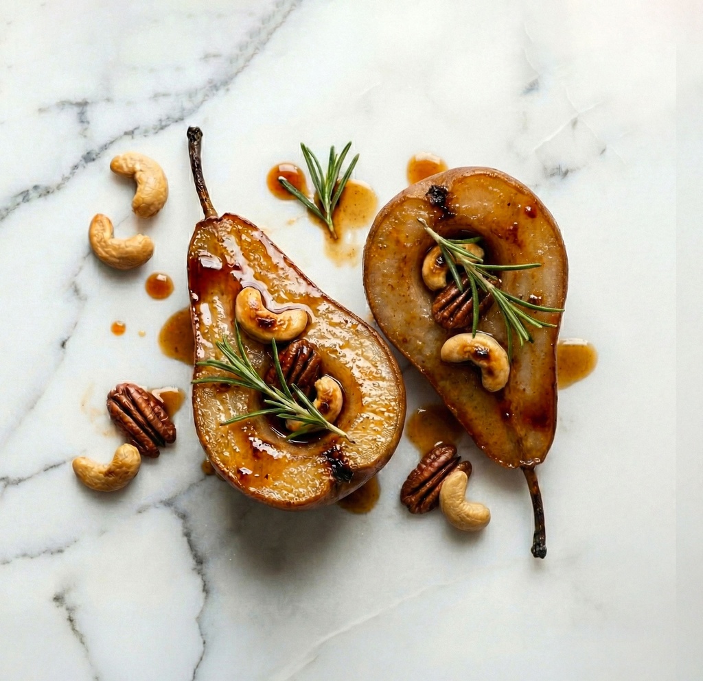 GEKRUIDE GEROOSTERDE PEREN  2 ST