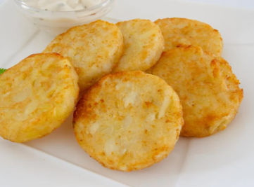 AARDAPPELENPANNENKOEKJES (6 stuks)