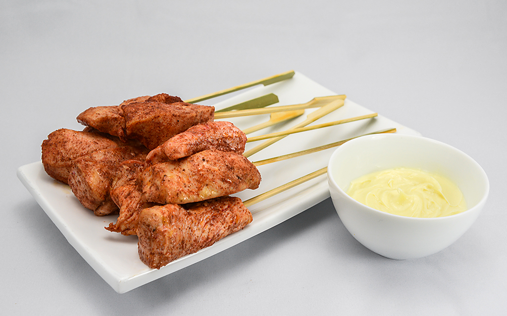 [7225 - 42 / FTK] MINI-SATE DE POULET + SAUCE