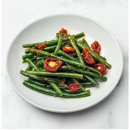 [9058 - 92 / FTK] GREEN BEANS / SUNDRIED TOMATOES 450G